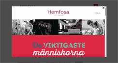 Desktop Screenshot of hemfosa.se