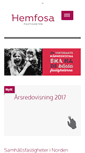 Mobile Screenshot of hemfosa.se